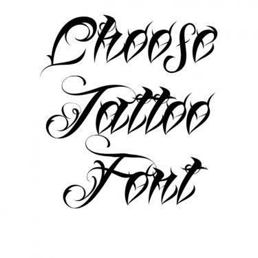 Best tattoo fonts